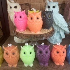 フクロウ🦉キャンドル