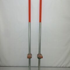 stp-1856　第一　鈴入り　カラー竹馬　赤　長さ125cm　...