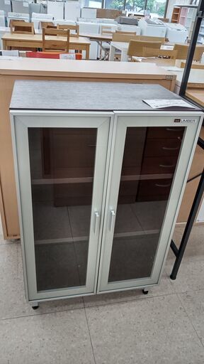 ★ジモティ割あり★ アイリスオーヤマ 飾り棚 焦げ茶 H90×D39.3×W59 クリーニング済み TJ885