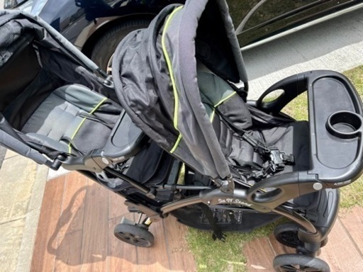 日本育児　2人乗りベビーカー