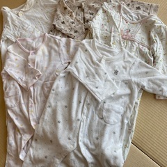 乳児用の子ども服　ロンパース5枚