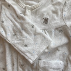 乳児用の子ども服　ロンパース5枚の画像