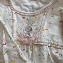 乳児用の子ども服　ロンパース5枚の画像