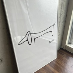 ピカソ ドローイングアート ポスター額付きの画像