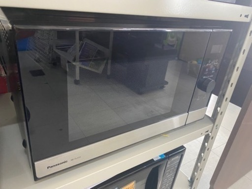 2022年製　パナソニック 電子レンジ 22L フラットテーブル スピードあたため ヘルツフリー リサイクルショップ宮崎屋住吉店R5.5.23