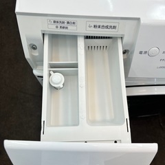 ★配送・設置無料★ヤマダ電機【 ハーブリラックスドラム式洗濯機 6kg 】YWM-YV60F1  2018年製の画像