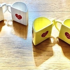 ディズニー  ハート  ペアコップセットの画像