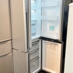 値下げしました【配送・設置無料】2020年製・美品★アクア/AQUA【 512L 観音開き 左右開き 4ドアノンフロン冷凍冷蔵庫 】AQR-TZ51Jの画像