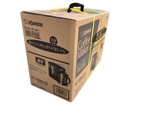 NO.476 【新品未開封】ZOJIRUSHI 珈琲通 コーヒーメーカー EC-CB40-TD