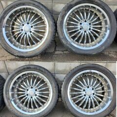  ６穴 22×9 1/2JJ ホイール ハブ106mm 要タイヤ交換