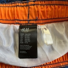 【値下げ！未使用品】Ｈ＆Ｍ　海水パンツ・ボーイズ150位の画像