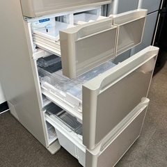 【配送・設置無料】2021年製・美品★日立/HITACHI【 401L 左開き 5ドア 冷凍室 94L ノンフロン冷凍冷蔵庫 】R-S40NLの画像