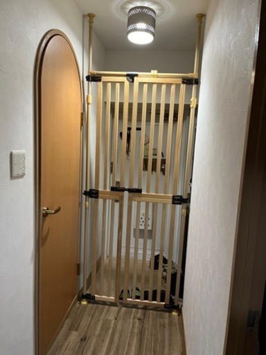 のぼれんニャン　（木製）猫用脱走防止柵