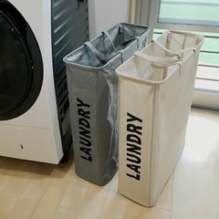 【最終値下げ!】ランドリーバッグ「隙間用ランドリーバスケット」