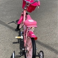 子供用自転車　16インチ　補助輪付き　リサイクルショップ宮崎屋　佐土原店　23.5.23Fの画像