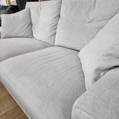 愛品倶楽部柏店】NOYES ノイエス ワイド2人掛けソファー