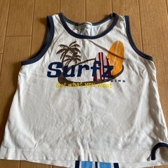 タンクトップ3枚(100センチと110センチ)の画像