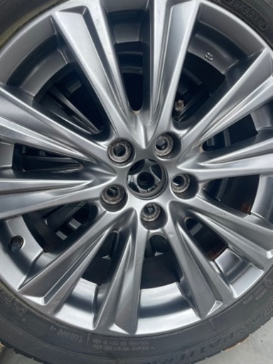 アルファード純正タイヤ18インチ　２本