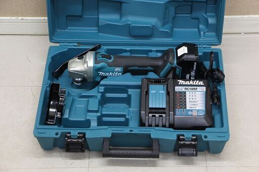 Makita マキタ 100mm充電式ディスクグラインダ GA404DN バッテリー1本・充電機付き (D4869anxwY)