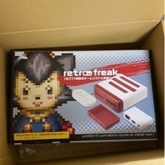 【新品未開封】レトロフリーク　レッド×ホワイト（コントローラーア...