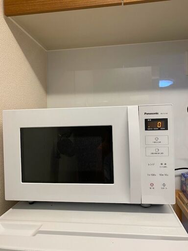2022年製　電子レンジ　Panasonic NE-FL100-W　総庫内容量 22L