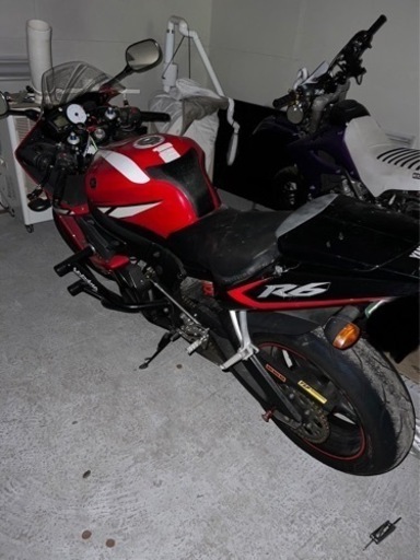 YZF-R6 逆車　スタントバー着き　大型バイク