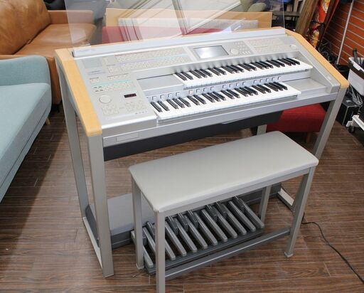 札幌 引取 YAMAHA/ヤマハ エレクトーン ステージア ELS-01 Ver1.80 STAGEA 鍵盤 ピアノ 楽器 動作確認済 楽譜本多数付属！