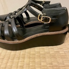 1回着用 EVOL 24.5～25 グルカサンダルの画像