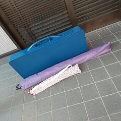 折り畳みキャンプテーブルの画像