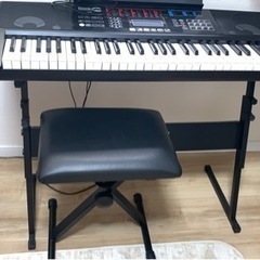 【最終値下げ】【美品】RockJam 電子キーボード 61鍵 初...