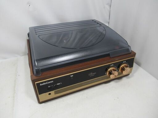 1ヶ月保証/レコードプレーヤー/ターンテーブル/オーディオコム/AudioComm/RDP-B200N/中古品/KN5397/