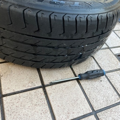 アルミITCホイールタイヤセット 15インチ 7j＋38通し