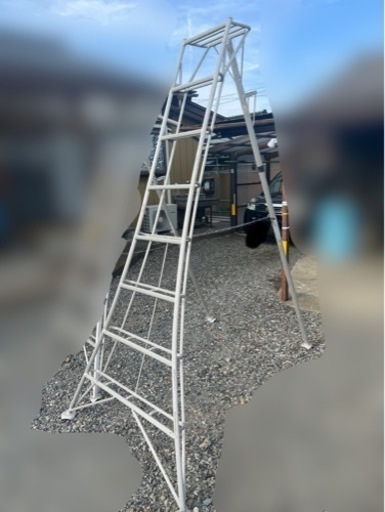 園芸三脚　アルミ三脚　三脚脚立