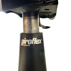 23T147_ジD giroflex 本革張り ハイバックチェア パサール 肘付 椅子 役員 PLUS ジロフレックスの画像