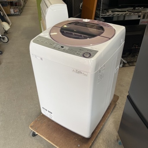 ☆激安7.0kg!!☆ SHARP 全自動電気洗濯機 ES-GV7C-P 2018年