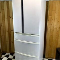 Panasonic 冷蔵庫 NR-FTF468-W 2014年製 ホワイト 455L フレンチドア 6