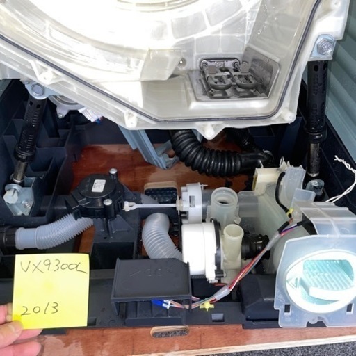 保証6カ月　極上美品　タッチパネル式　Panasonic ドラム式洗濯機　分解洗浄　ヒートポンプ式　送料取り付け無料