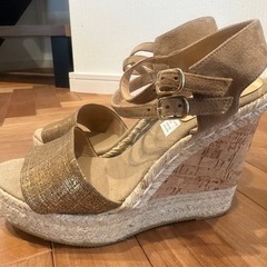 【美品】kanna エスパドリーユ ウェッジソール サンダルの画像