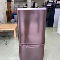 【リサイクルショップ　ピカソ　小松原】パナソニック Panasonic 138L 右開き 2ドア 冷蔵庫 2013年製 NR-B145W-T★6239★