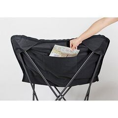 キャンプグッズ　クッションチェアの画像
