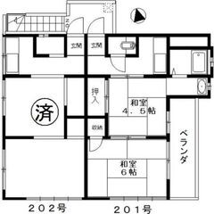 南鳩ヶ谷駅徒歩４分！生活保護相談可！陽当り良好！即入居可！