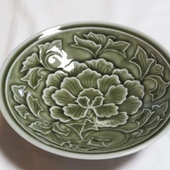 中皿（牡丹）