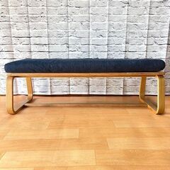 リビングでもダイニングでも使えるベンチ1 デニム