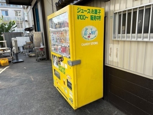SANDEN　サンデン　自動販売機　３３セレ　コールド＆ホット　LED　ジュース　ペットボトル　お菓子　CVA-YN6429NLPTV