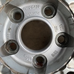 BBSニッサン純正15インチホイール 値下げ30000→25000