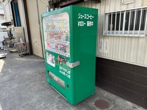 東芝　TOSHIBA　自動販売機　３６セレ　コールド＆ホット　ジュース　ペットボトル　VF-WP30ETU5R  ①