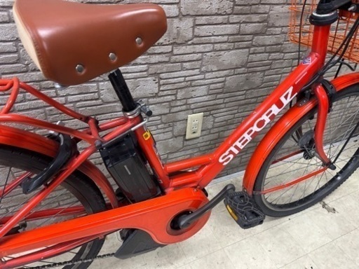 決算SALE  東京23区配達無料　新基準 ブリヂストン ステップクルーズ　8.7Ah リチウム 電動自転車 中古　BS 312