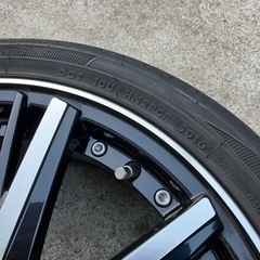 225/40R18タイヤ付きホイール4本 ノア、ヴォクシー、ステップワゴン等 
