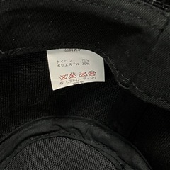 ハット黒　メンズ　古着の画像