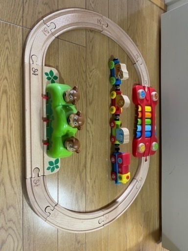 Hape(ハペ) 機関車　ハペ　レール　おもちゃ